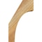Ekena Millwork 4"W x 6"D x 10"H Westlake Rough Sawn Knee Brace, Western Red Cedar BRC04X06X10WTL00RWR - alternate 2